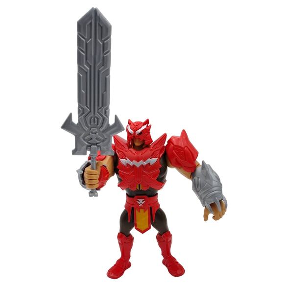 2021 Masters Of The Universe MOTU 8.5" Netflix Battle Armor He-Man Used - Picture 1 of 5